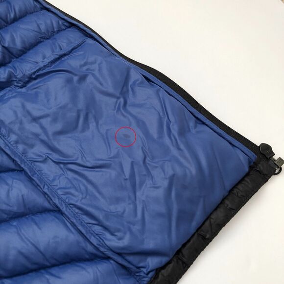 Bernardo Goose Down Vest Black Full Zip Puffer Vest Womens Small - Picture 6 of 8